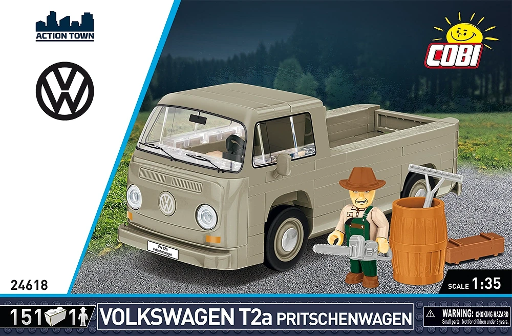 Volkswagen T2a Pritschenwagen (COBI-24618)  Volkswagen